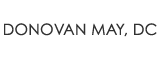 The Donovan May, DC logo for the scrolling header of the website