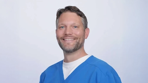 Chiropractor Pasadena TX Donovan May HP About A professional photo of Dr. Donovan May, a chiropractor in Pasadena TX